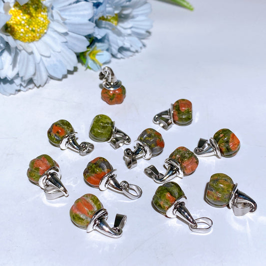 Crystal Pumpkin Pendant Crystal Healing Bulk Wholesale