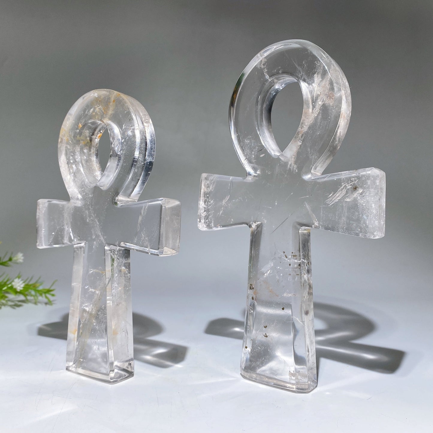 13-18cm Clear Quartz Anka Carving Crystal Healing Bulk Wholesale