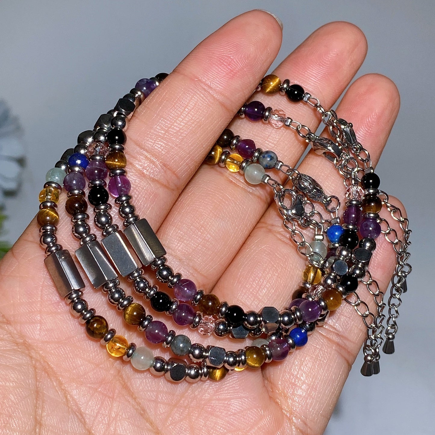 4mm Adjustable Crystal Bracelet Crystal Healing Bulk Wholesale