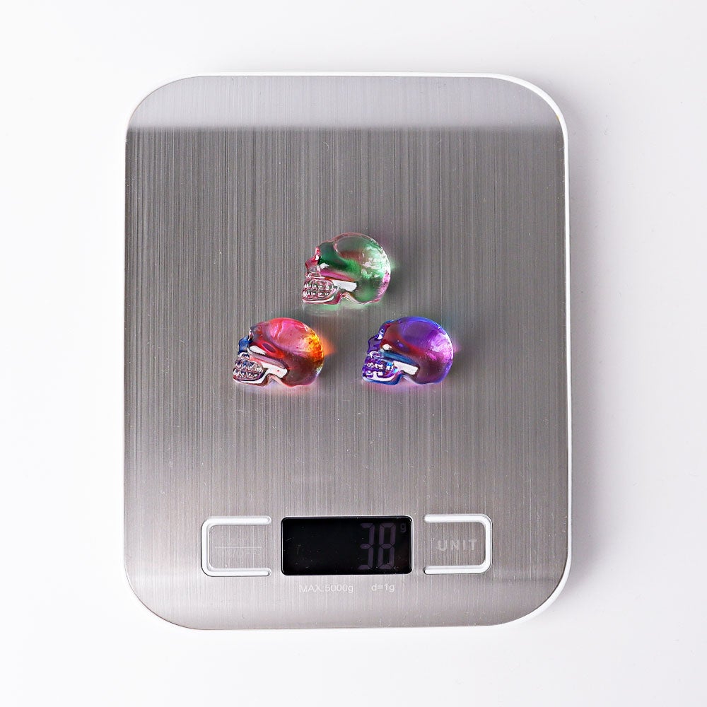 1" Aura Skull Angel Crystal Carvings (Random sending color) Crystal wholesale suppliers