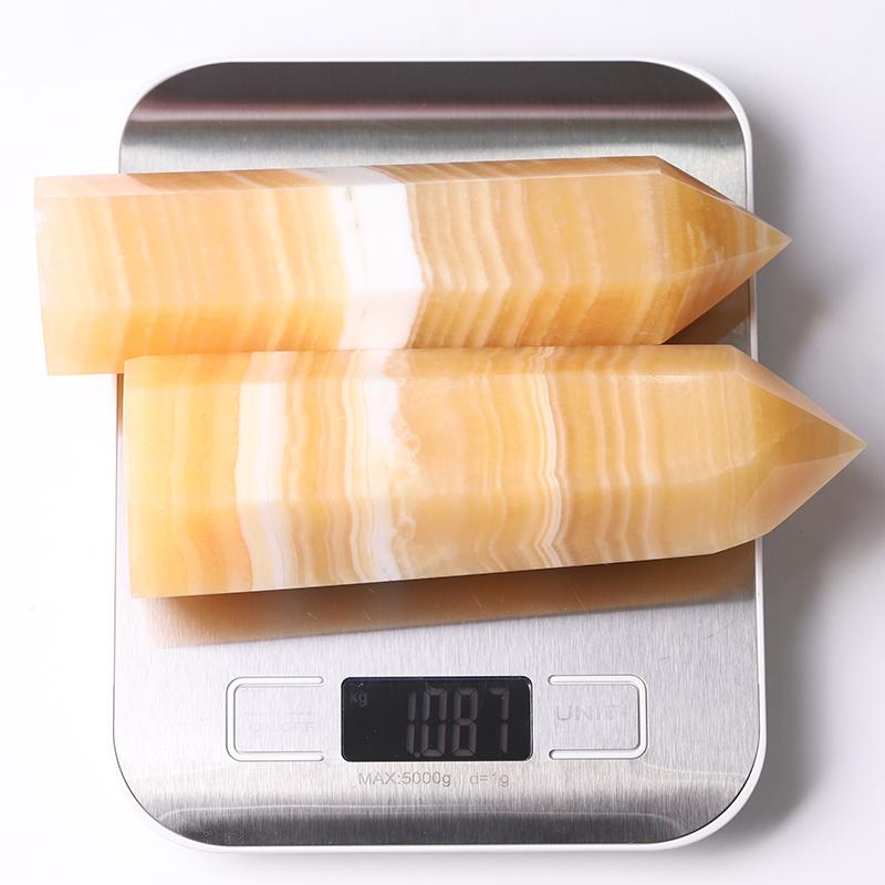 6.5-8'' Honey Calcite Towers Crystal wholesale suppliers