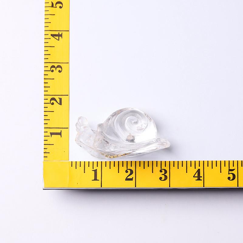 1.2-1.5" Clear Quartz Snail Crystal Carvings Crystal wholesale suppliers