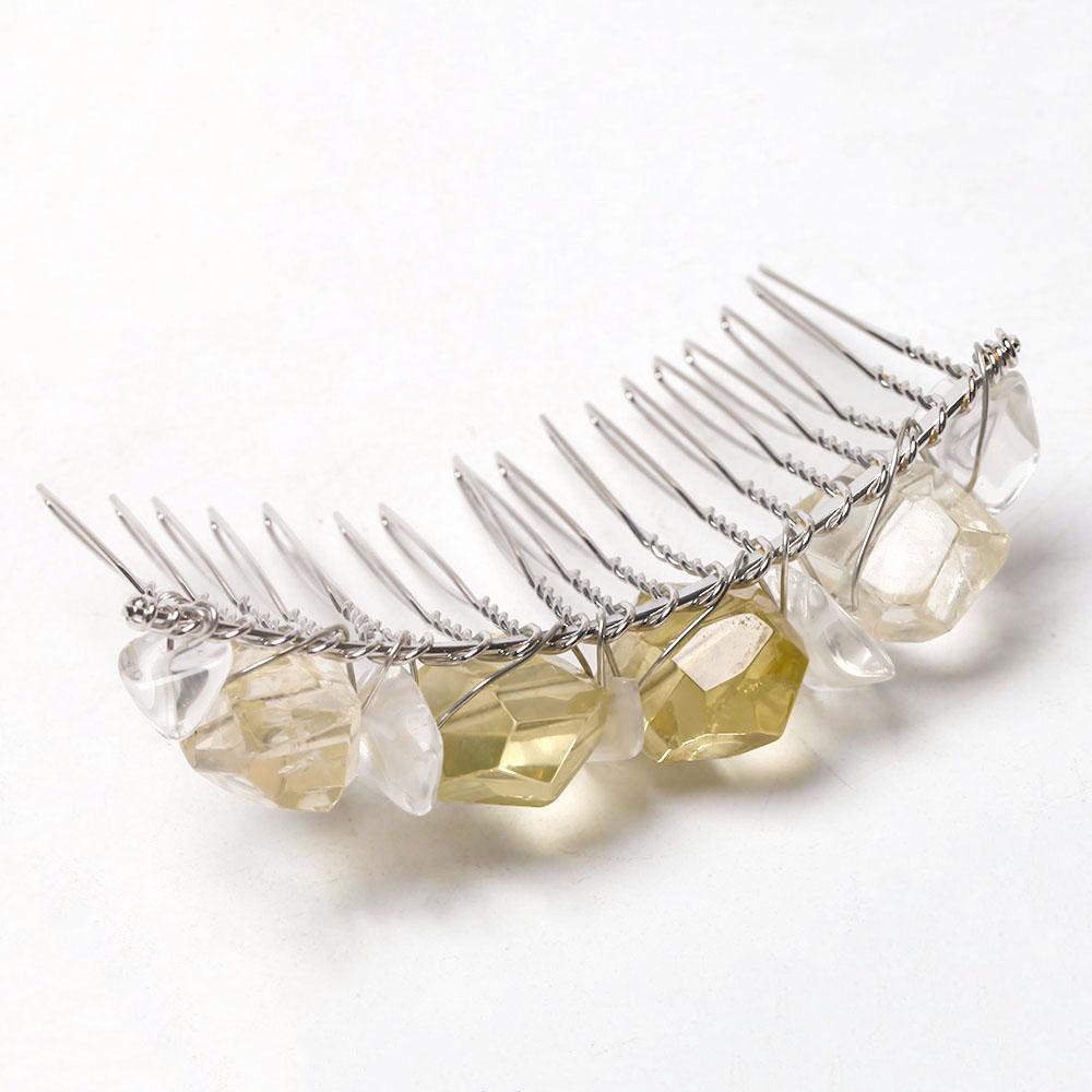 3“ Citrine Crystal Crown Comb Crystal wholesale suppliers