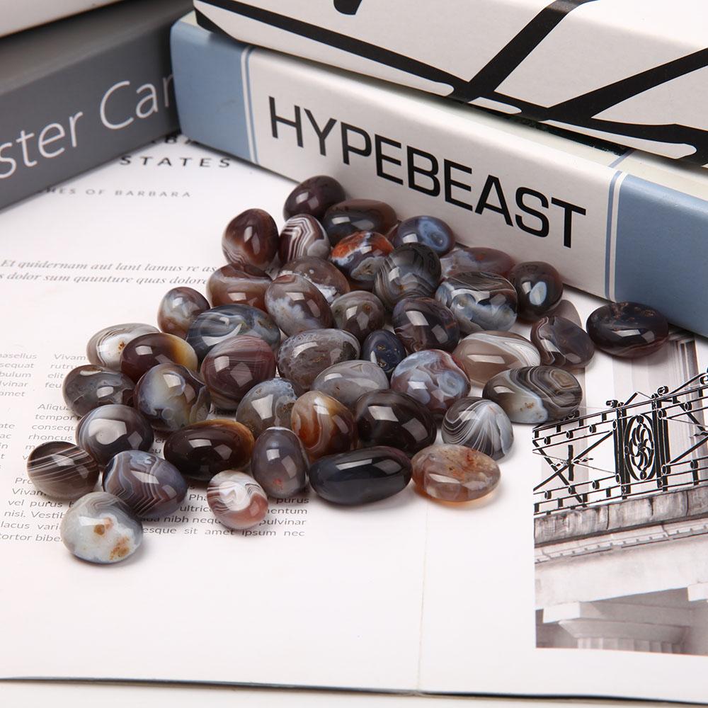 0.1kg Black Sardonyx Tumbled Stone 0.5kg Crystal wholesale suppliers