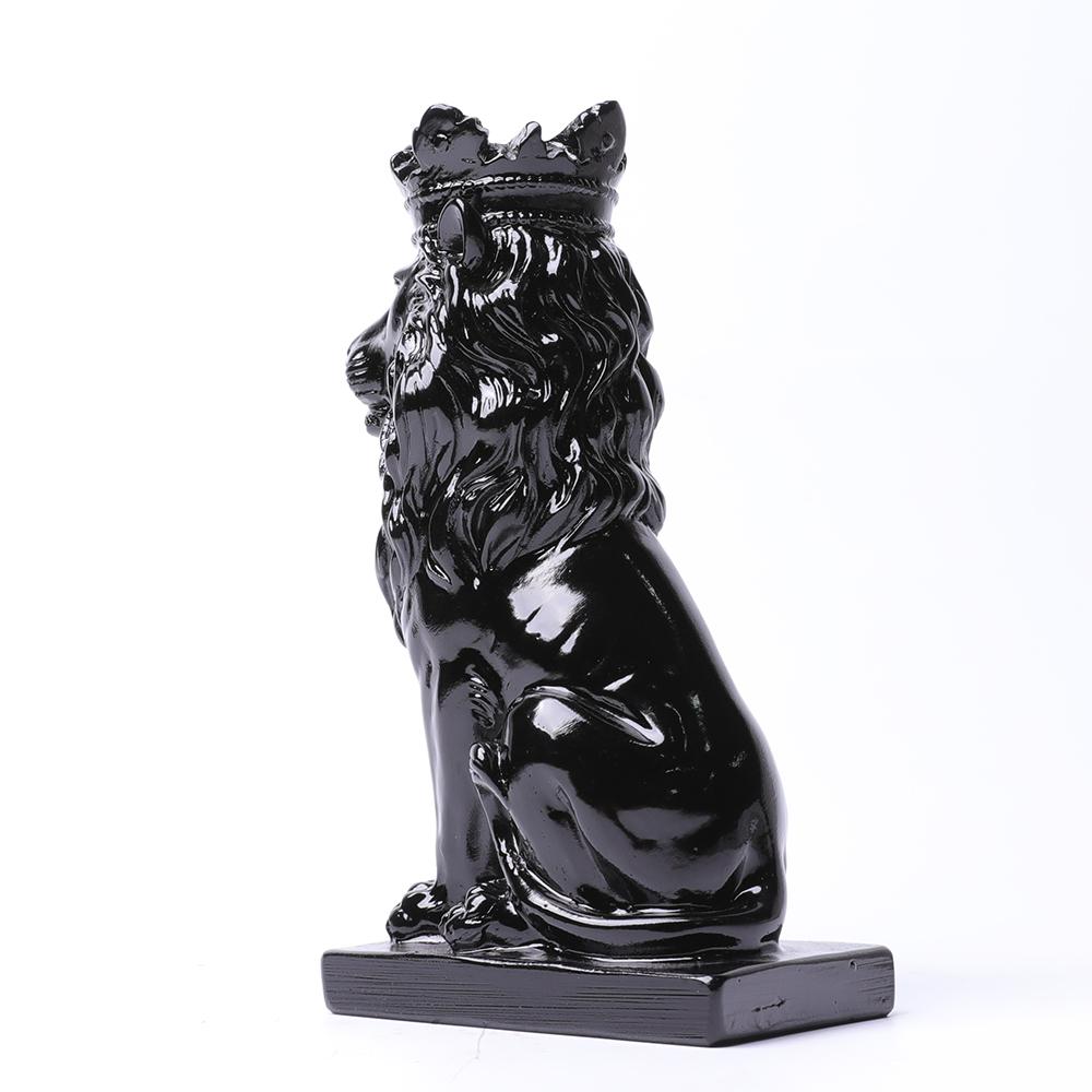 Resin Lion Statue Stand S