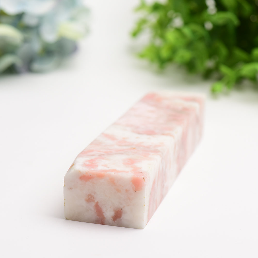 6.0"-8.0" Pink Jade Tower Bulk Wholesale