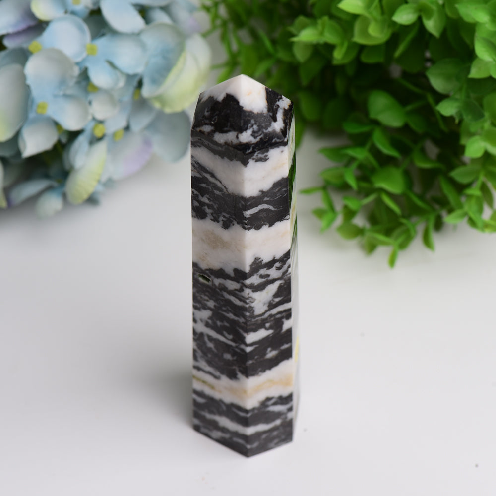 6.0"-8.0" Zebra Jasper Crystal Tower Bulk Wholesale