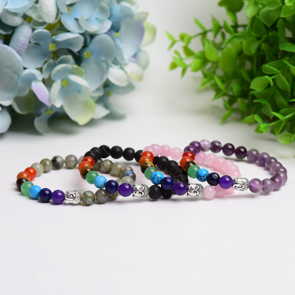 Chakra Mixed Crystal Bracelet Bulk Wholesale