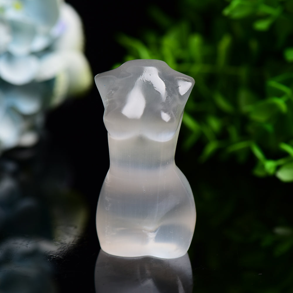 3.0" Selenite Model Carving Bulk Wholesale