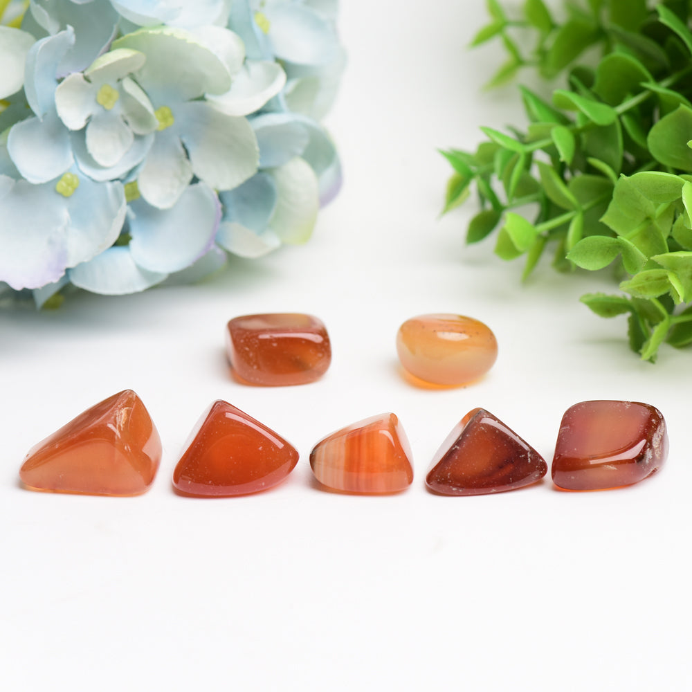 Carnelian Crystal Tumbles Bulk Wholesale