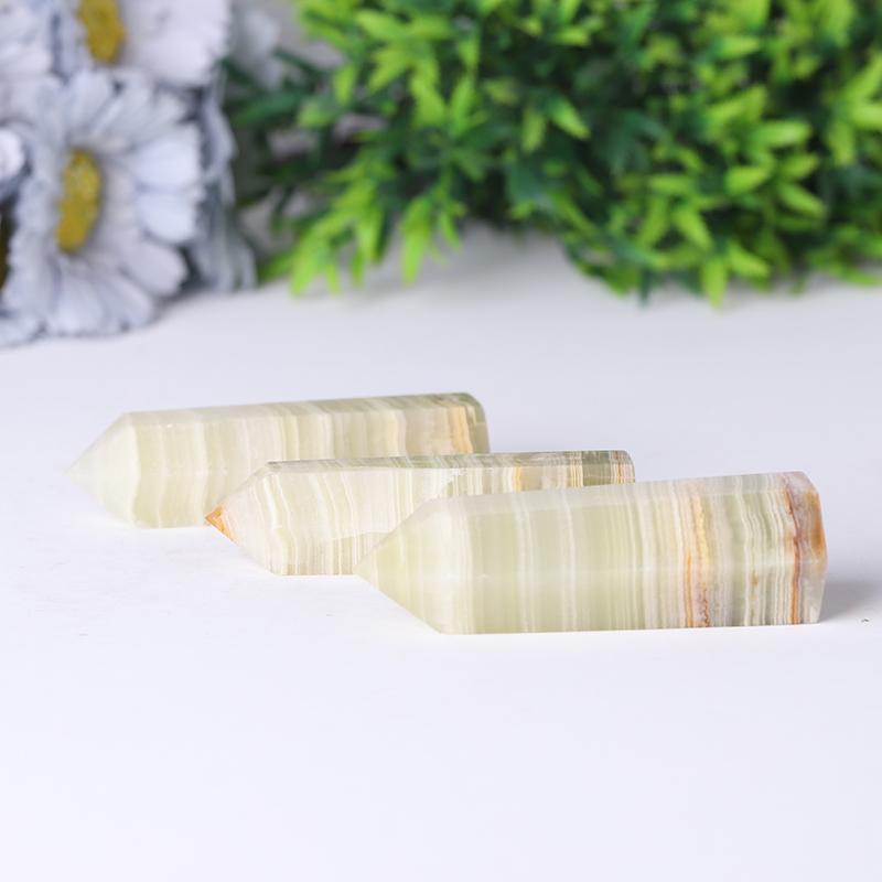 Wholesale Natural Crystal Point Green Afghan Jade Points Crystal wholesale suppliers