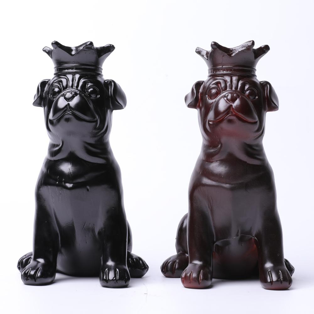 Resin Dog Statue Stand