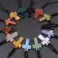 30mm Mixed Crystal Cross Pendant Bulk Wholesale