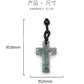 30mm Mixed Crystal Cross Pendant Bulk Wholesale