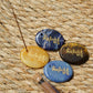atural Crystal Om Mani Padme Hum ( Six-Syllable Mantra ) Worry Stone Incense Holder  Keychain Bag Hanging DIY