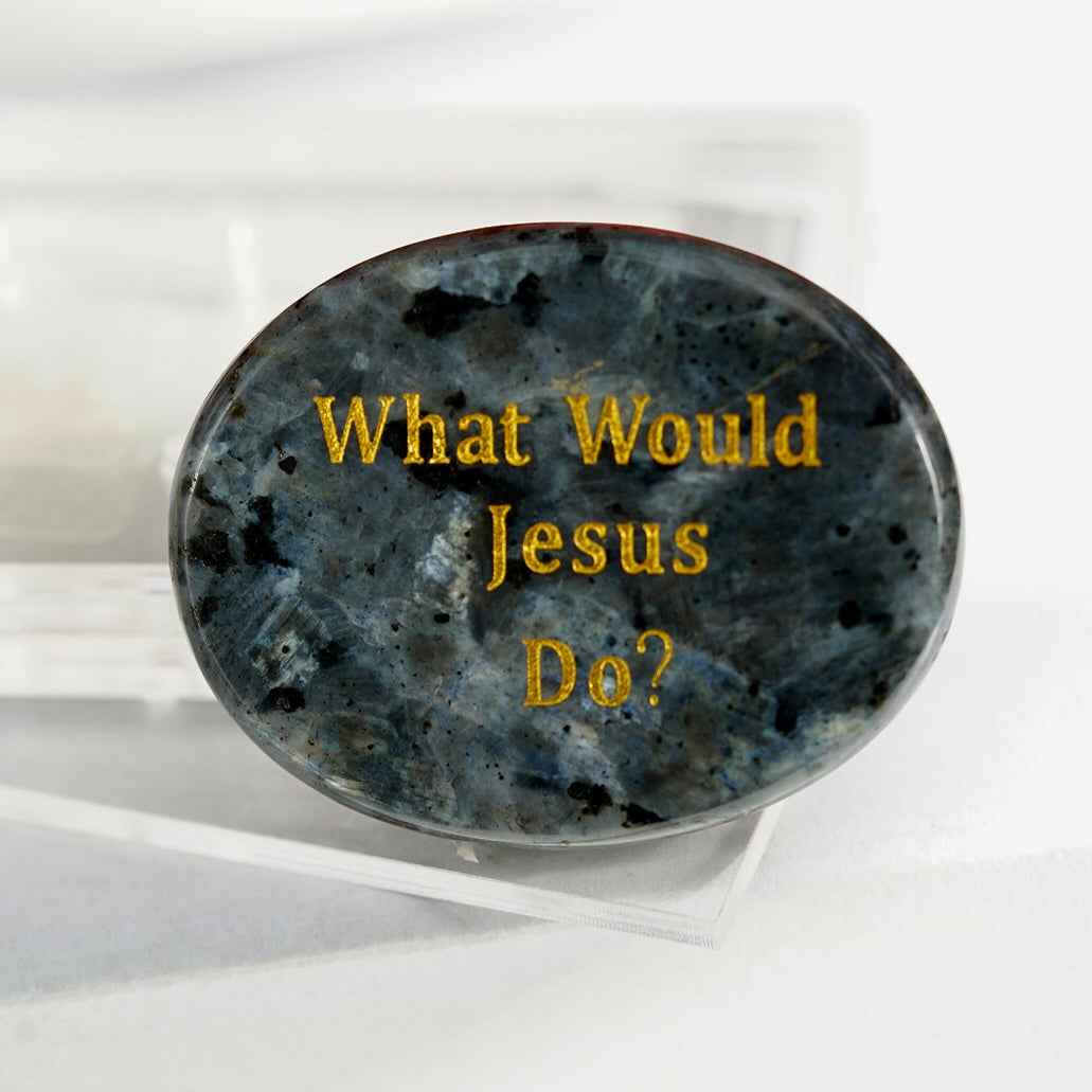 Natural Crystal Oval Shape Engraved Worry Stone Crystal Gift Crystal Healing Bulk Wholesale