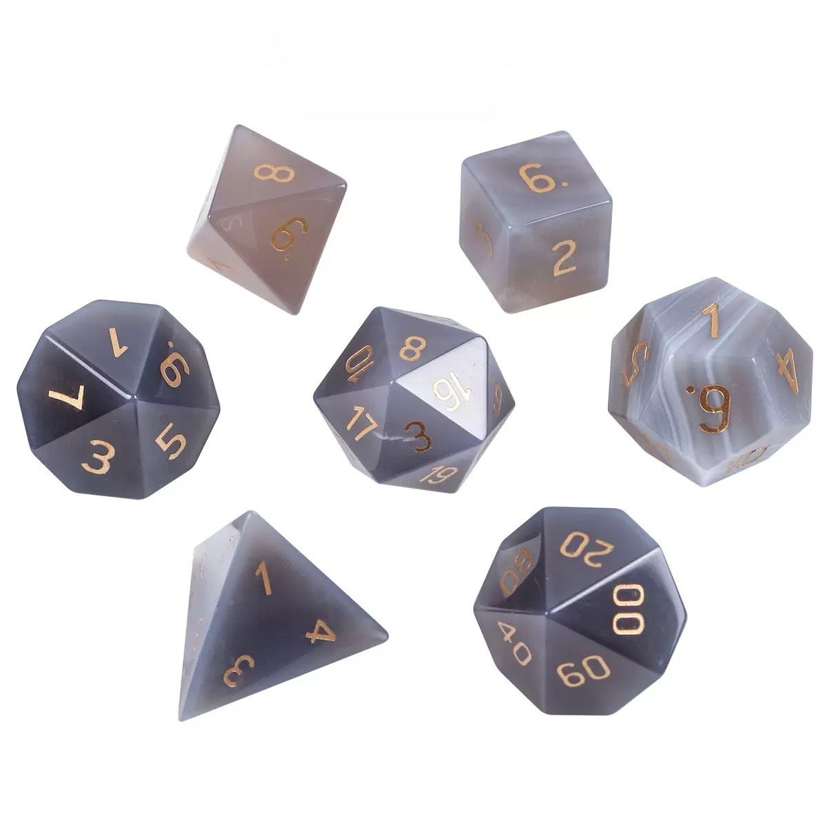 7pcs Crystal Dices Carving Collection Crystal Healing Bulk Wholesale