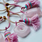 Rose Quartz Bag Hanging Crystal Healing Bulk Wholesale