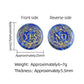 25mm Natural Crystal YES/NO Decision Coin Crystal Healing Bulk Wholesale