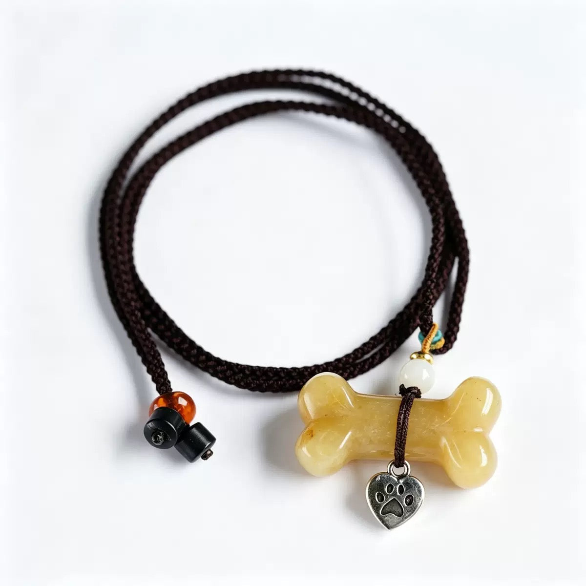 Natural Crystal Pet Memorial Necklace Wholesale