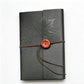 Loose-leaf PU Leather Journal Notebook with Natural Crystal Button Decoration Wholesale