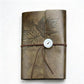 Loose-leaf PU Leather Journal Notebook with Natural Crystal Button Decoration Wholesale