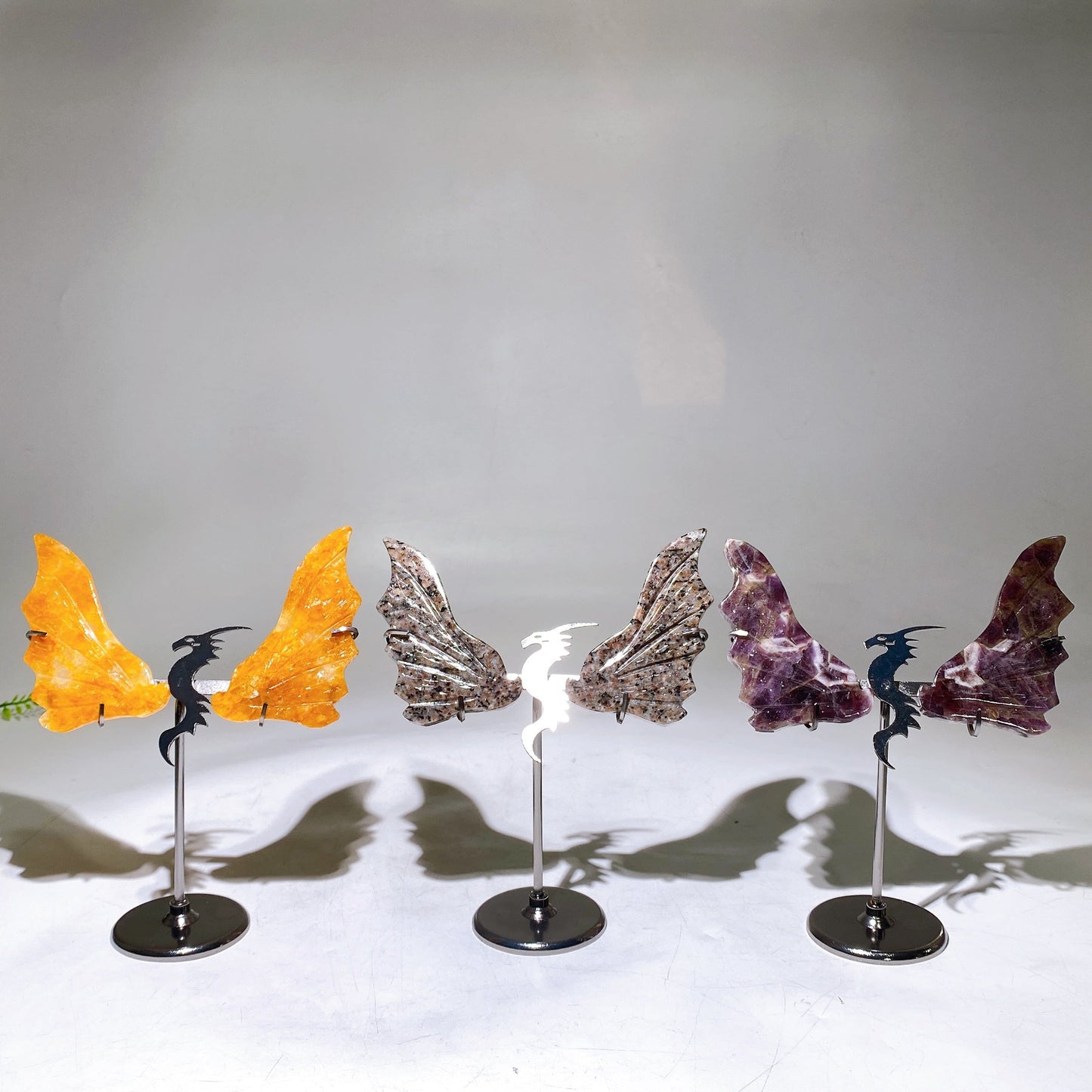 Crystal Dragon Wings with Stand Wholesale