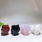 2.2" Naturla Crystal Pomeranian Dog Carving Wholesale