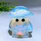 1.9" Mixed Crystal Mushroom Kid Carving Wholesale