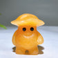 1.9" Mixed Crystal Mushroom Kid Carving Wholesale