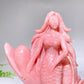 Unique Hand Carved Natural Pink Opal Mermaid Dolphin Coral Wave Free Form Wholesale