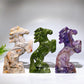 15cm Natual Gemstone Horse Carving Wholesale