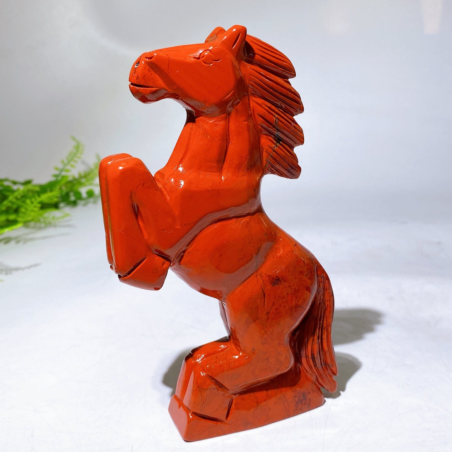 15cm Natual Gemstone Horse Carving Wholesale