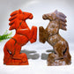 15cm Natual Gemstone Horse Carving Wholesale