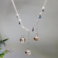 Cooper Silver Plated Crack Smoky Quartz Necklace Crystal Healing Bulk Wholesale
