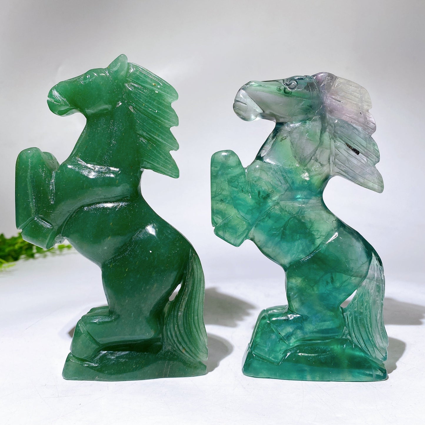 15cm Natual Gemstone Horse Carving Wholesale