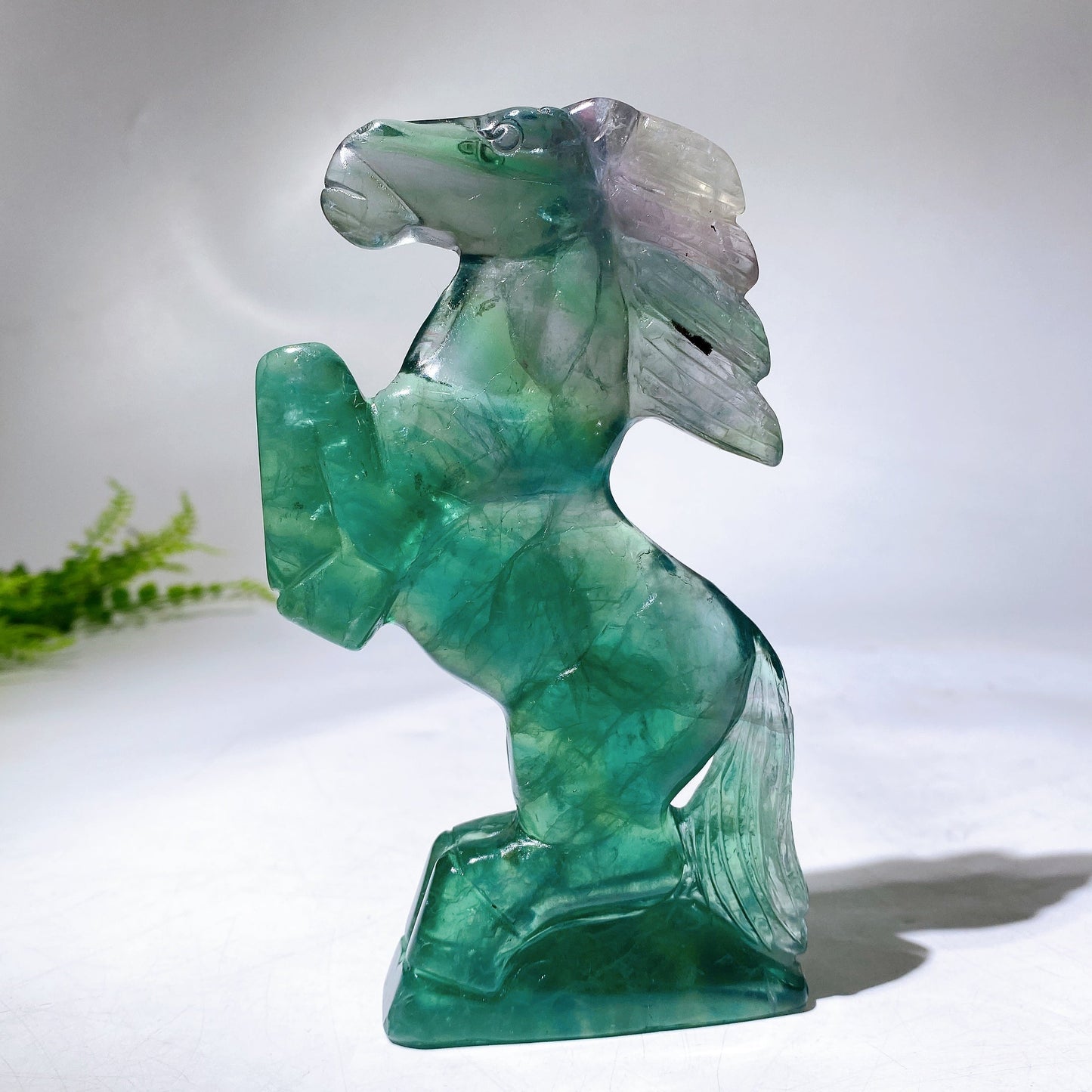 15cm Natual Gemstone Horse Carving Wholesale
