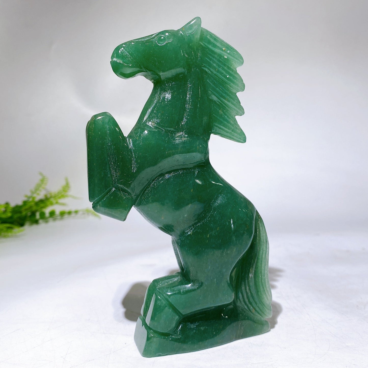 15cm Natual Gemstone Horse Carving Wholesale