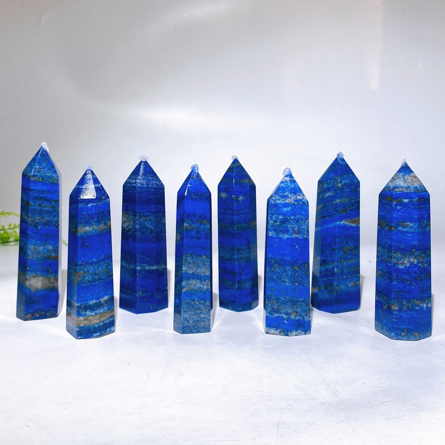 3.5"-4.2" Natural Lapis Lazuli Point Wholesale