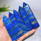 3.5"-4.2" Natural Lapis Lazuli Point Wholesale