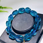 14-18mm Natural Blue Fluorite Chunky Bracelet Wholesale