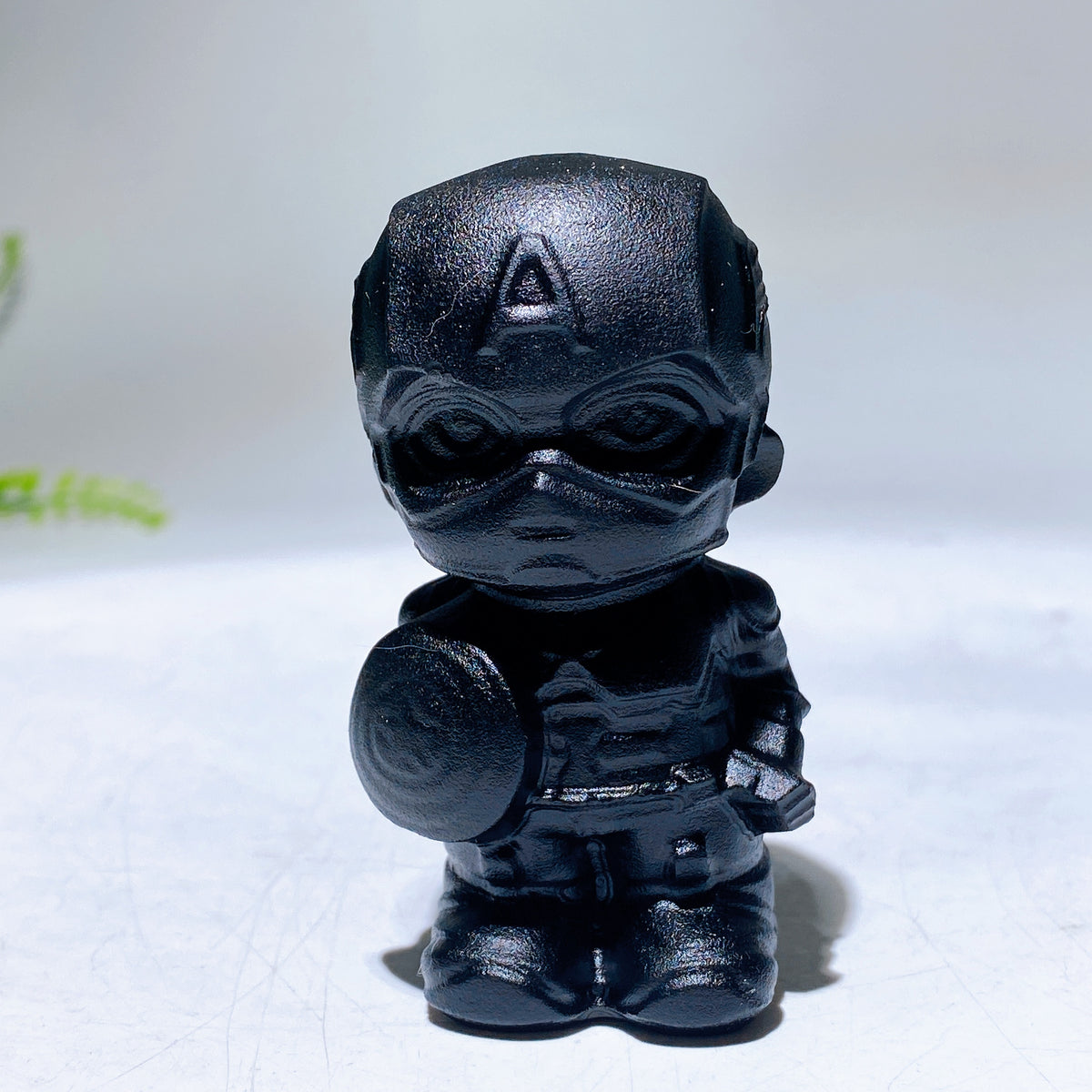 Black Obsidian American Captain Crystal Carvings Crystal wholesale suppliers