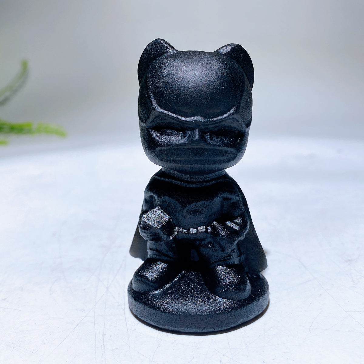 Black Obsidian Bat Man Crystal Carvings Crystal wholesale suppliers