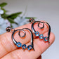 Cooper Silver Plated Blue Topaz Pendant Crystal Healing Bulk Wholesale