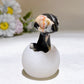 2.6" Crystal Baby Dinosaur White Jade Shell Carving Crystal Healing Bulk Wholesale