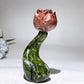 4.6" Crystal Flower with Yooperlite Steam Carving Crystal Healing Bulk Wholesale
