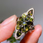 Cooper Silver Plated Zicorn Ring Crystal Healing Bulk Wholesale