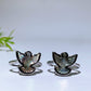 Cooper Silver Plated Rainbow Shell Eagle Ring Crystal Healing Bulk Wholesale