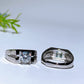 Cooper Silver Plated Moissanite Men Ring