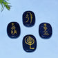 Crystal Reiki Stone with Printing Crystal Healing Bulk Wholesale